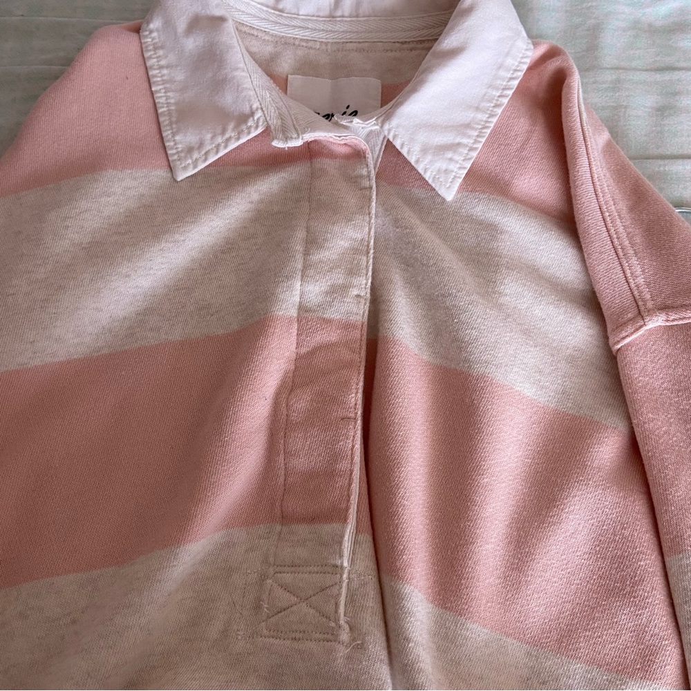🌟Aerie Pep Rally Rugby Sweatshirt🌟 - Picture 8 of 12